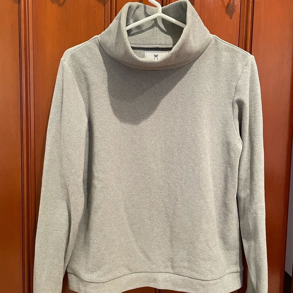 Dudley Stephens terry fleece Park Slope size small, heather grey.